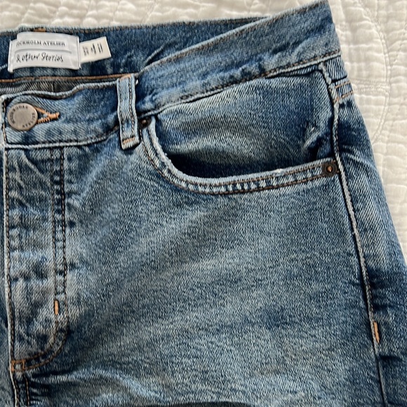 STOCKHOLM ATELIER DENIM SHORTS - Picture 2 of 8